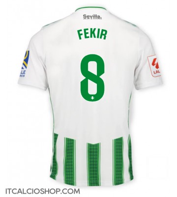 Real Betis Nabil Fekir #8 Prima Maglia 2023-24 Manica Corta